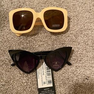 2 new PrettyLittleThing sunglasses